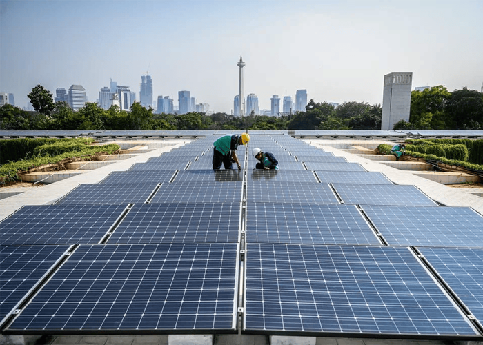 BOCORAN RPP KEN, PORSI PLTS BAKAL CAPAI 41% DARI TOTAL ENERGI BARU TERBARUKAN